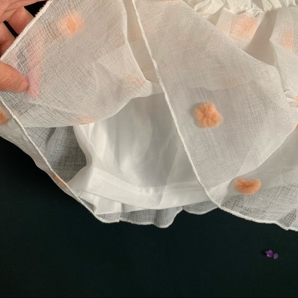 Tulle Ruffled Mini Skirt - Medium - Picture 3 of 7
